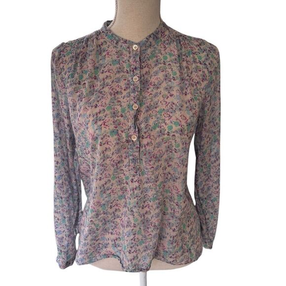 ISABEL MARANT ÉTOILE Maria Top In floral 36 - Picture 1 of 5